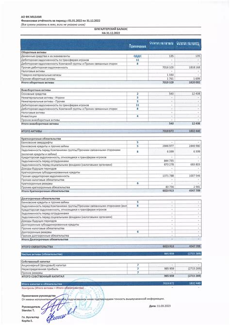 2023 AUDITED ANNUAL FINANCIAL STATEMENTS .